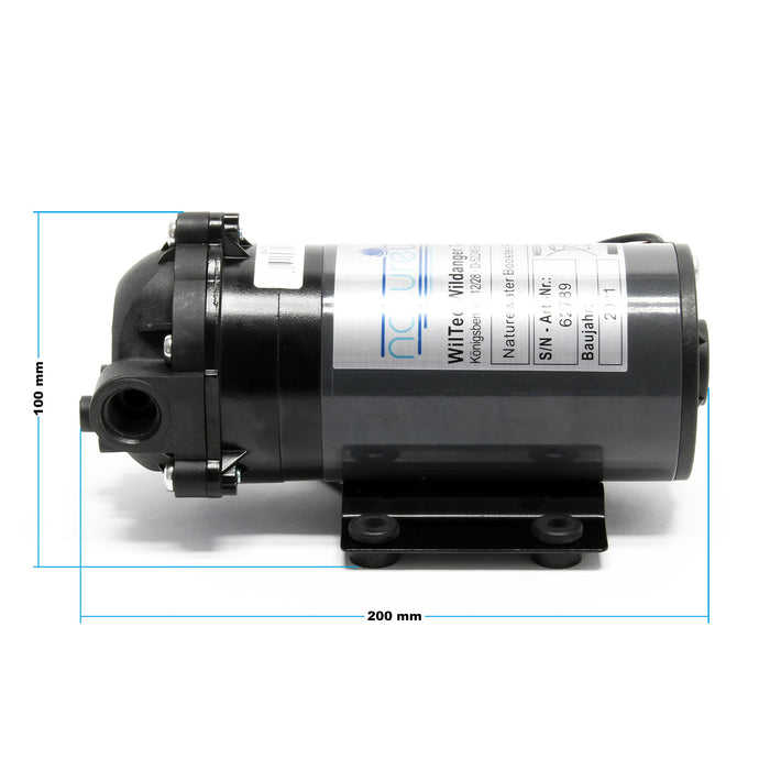 Pompa booster 100 GPD (350l/giorno) 35W Pompa di spinta per sistemi a osmosi inversa