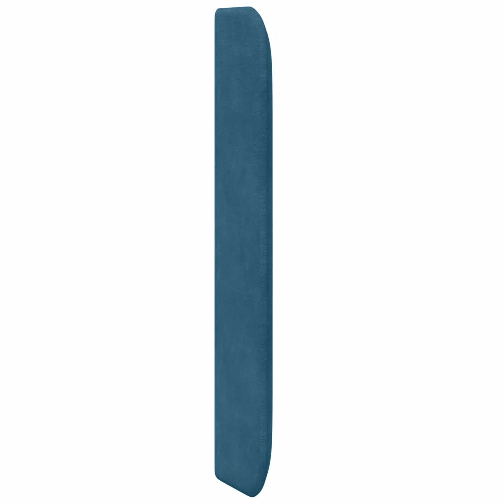 Orecchia della Testata Blu 80 x 16 x 4 cm Velluto CFW3595530