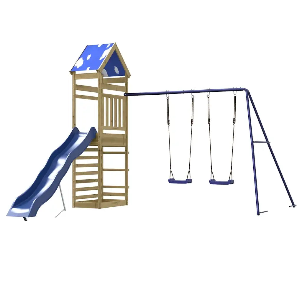 Set da Gioco da Esterno in Legno di Pino Impregnato 3279060