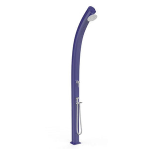 Doccia Solare In Alluminio Jolly 25 Litri Top Line Con Miscelatore E Doccetta Colore Zaffiro Cv-A540-Tl/5600