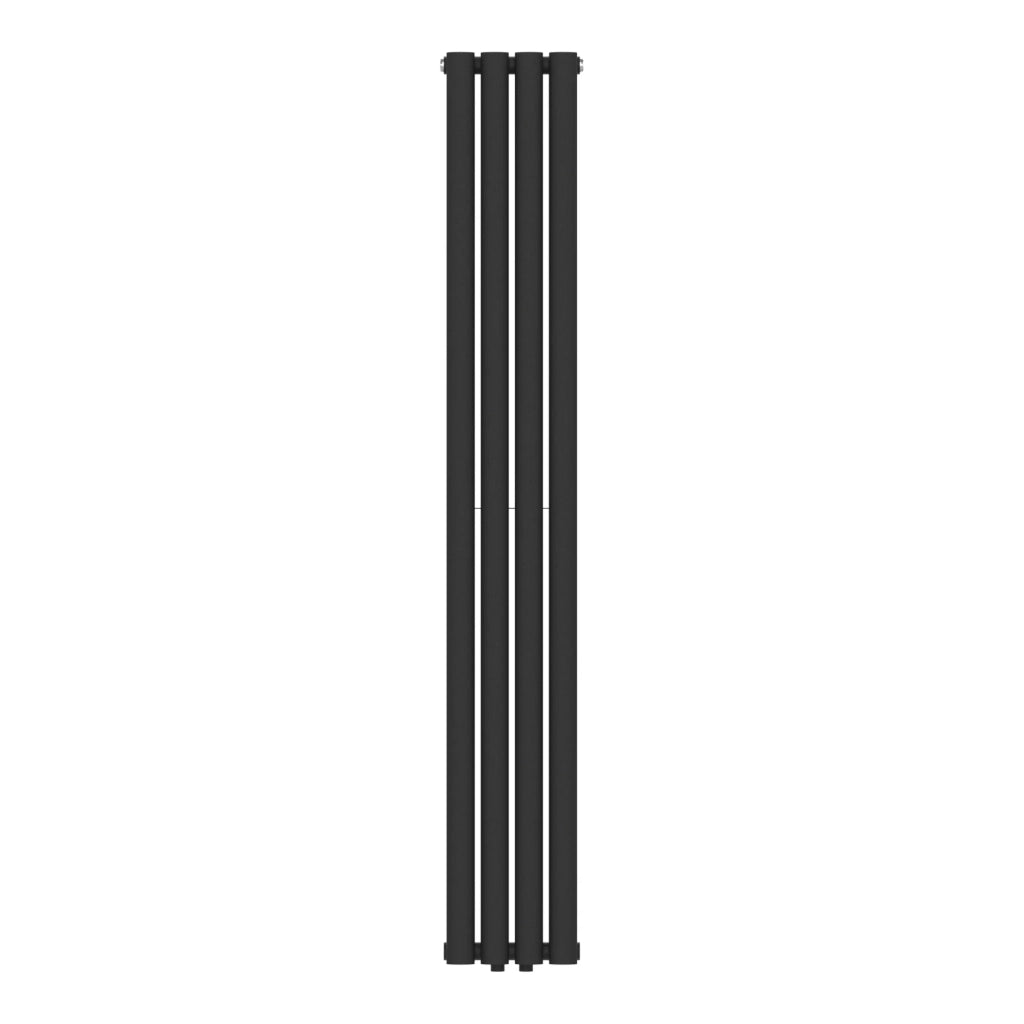 Radiatore a doppio pannello 812 watt acciaio 160 x 24 cm nero 03_0010488
