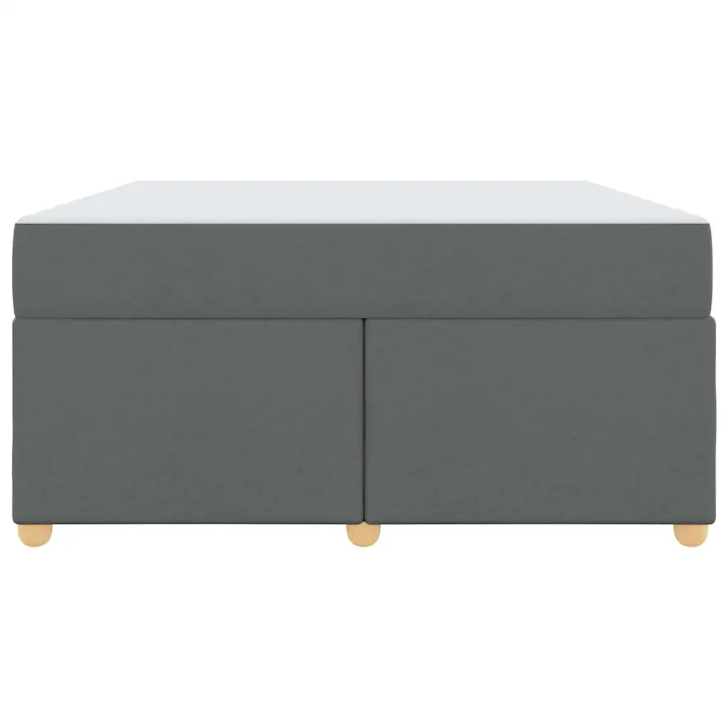 Struttura del letto Grigio scuro 160 x 200 cm Tessuto 3399364