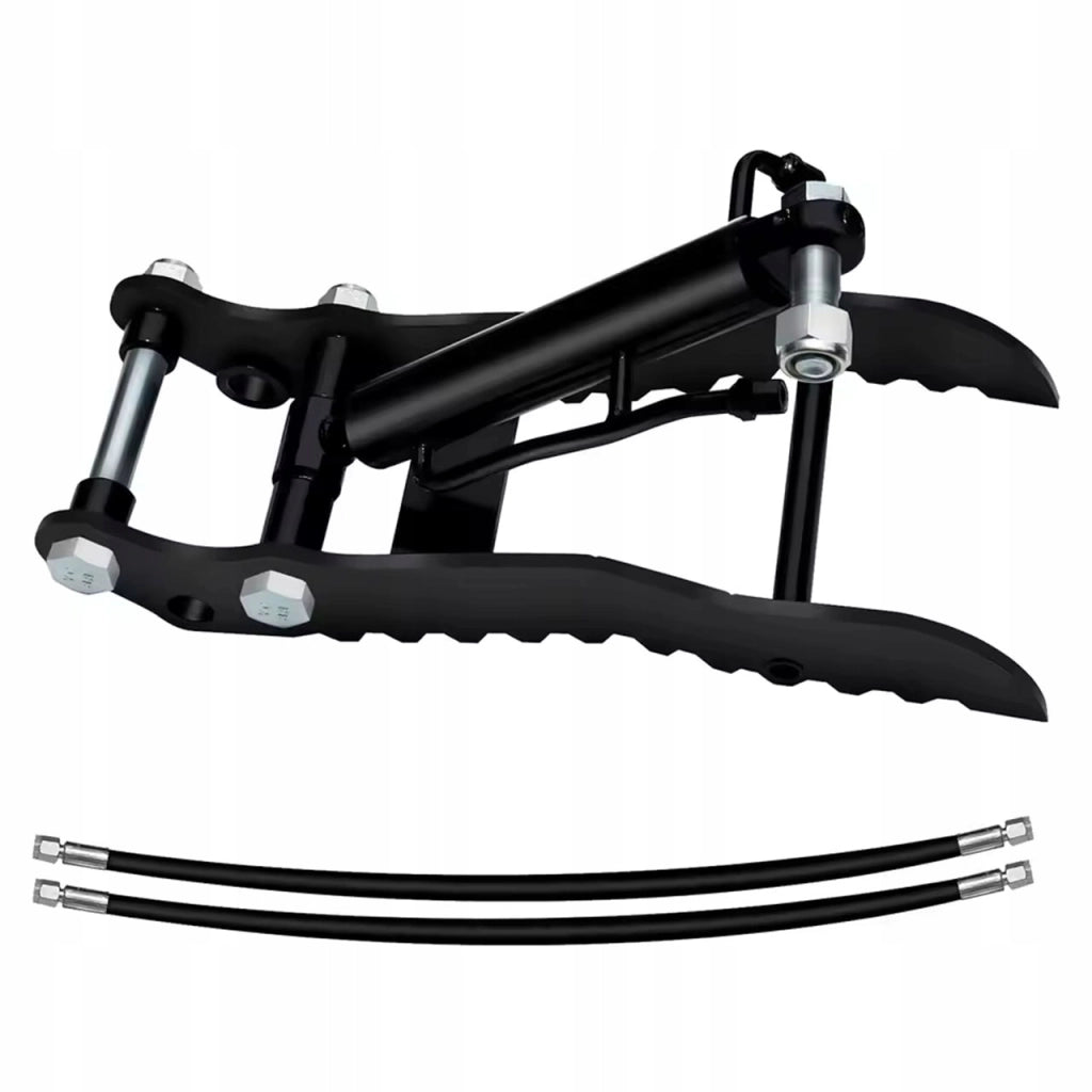Zacisk Idraulico Thumb Clamp HT-R19 – Per Miniescavatore 1–2T | Cilindro R19, Lunghezza 68 cm, Larghezza 22 cm