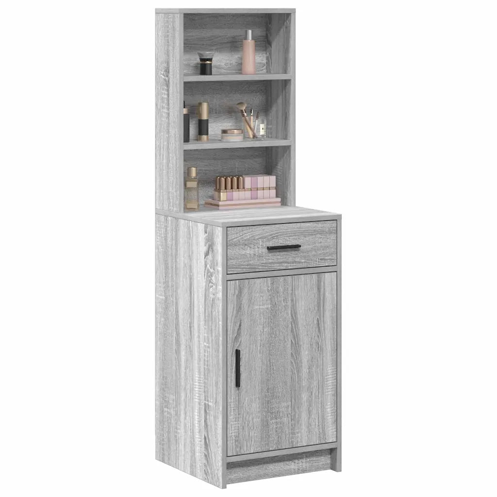 Credenza-Buffet-Armadio da cucina Grigio Sonoma 40 x 40,5 x 135 cm Legno multistrato