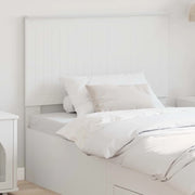 Testiera-Testata-Testiera Decorativa Bianco 100 cm Legno multistrato 540029