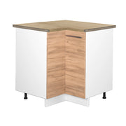 Mobile ad angolo cucina Fame-Line Rovere dorato/Bianco 80.5 cm, PL Rovere Vicco