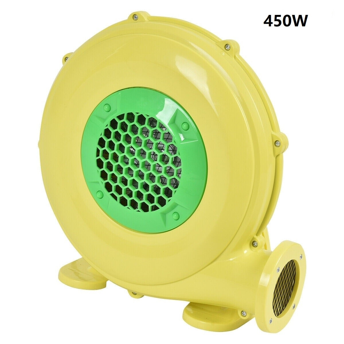Ventilatore centrifugo radiale in plastica per castello gonfiabile Mini ventilatore multiuso 450W Giallo-Ventilatori