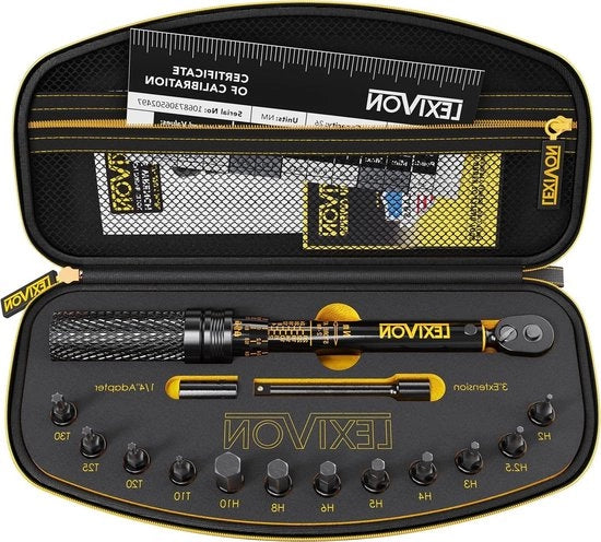 Set di chiavi per bicicletta 15 pezzi set di chiavi a 6 lobi e Torx 2-20 Nm kit portatile per biciclette da corsa