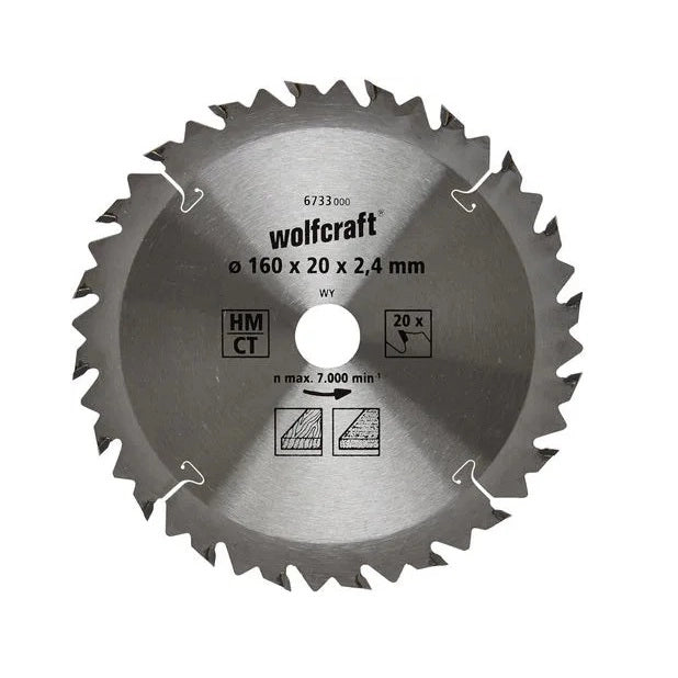 LAMA 20 DENTI SEGA D.160MM FORO 20MM LEGNO