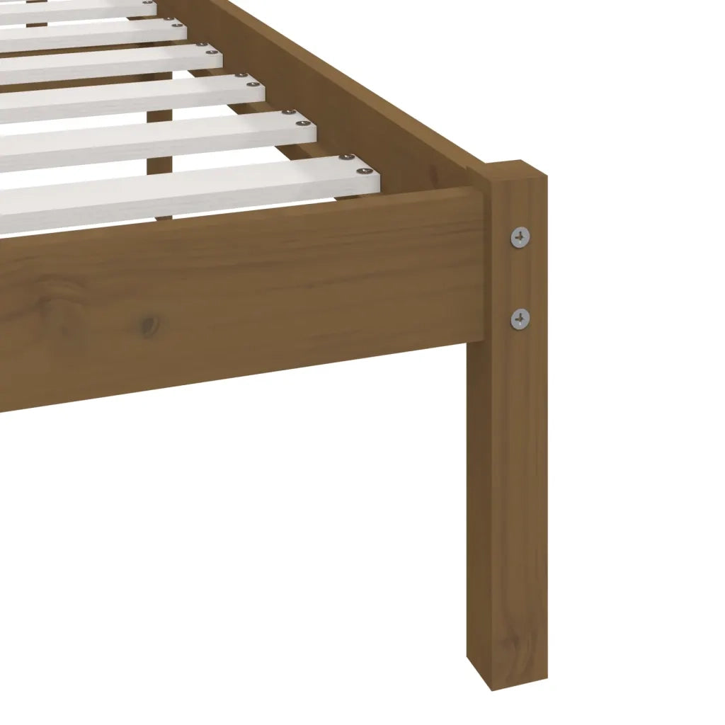 Giroletto senza Materasso Ambra in Legno di Pino 200x200 cm 3101046