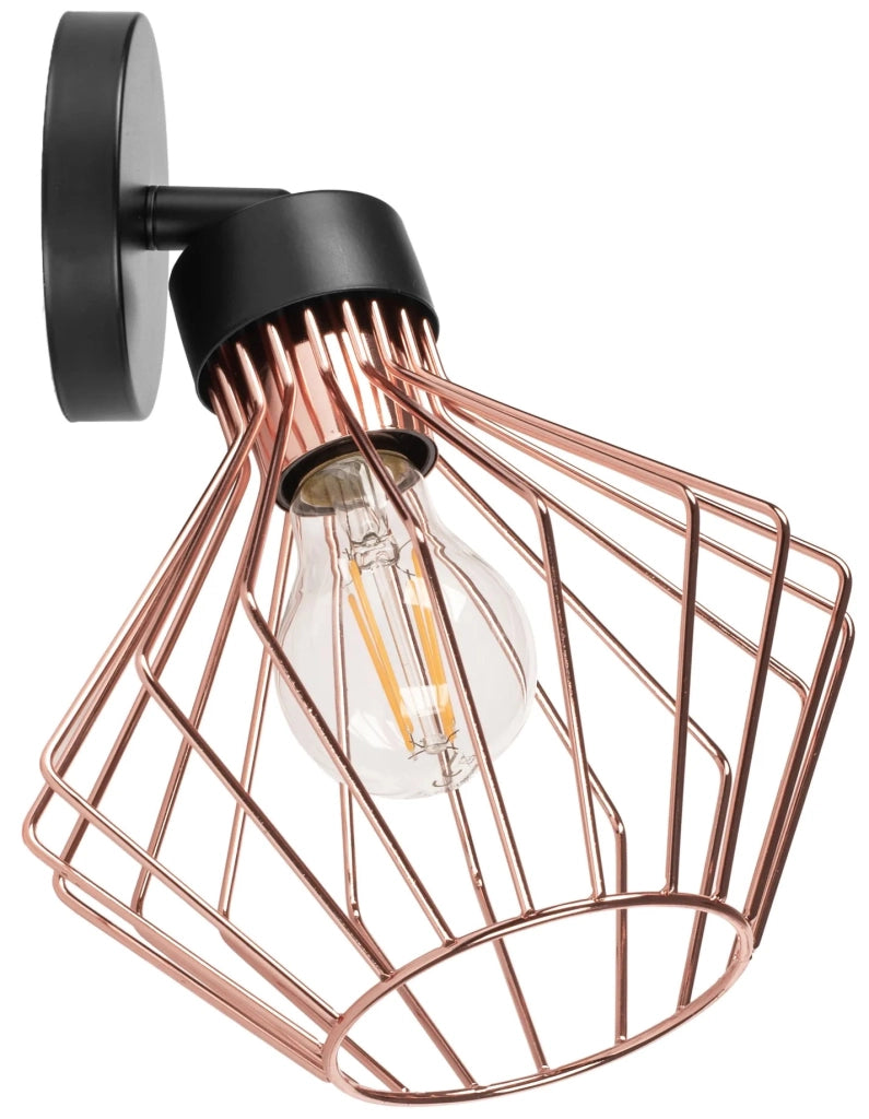 Lampada Da Parete Rose Black APP534-1W