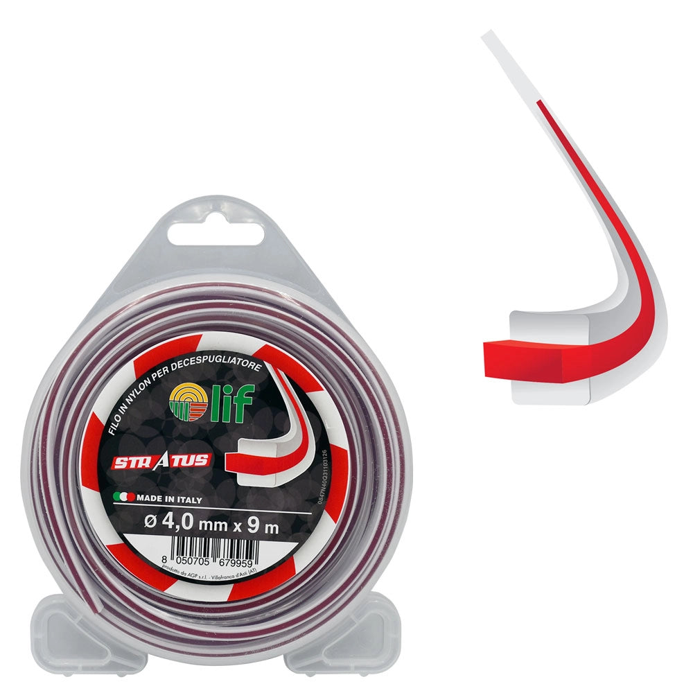 FILO PROFESSIONALE SILENZIATO 'STRATUS' quadro mm 4 mt 9  - LIF