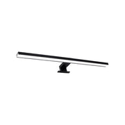 Applique bagno specchio LED 12W 4000K 60cm IP44 nero