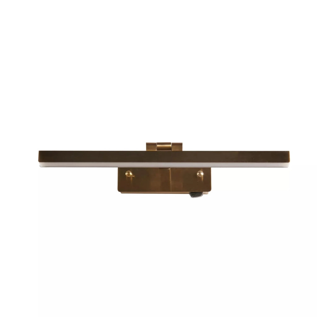Applique Moderna Corfù Acciaio Ottone Alluminio Led 7,99W 3000K