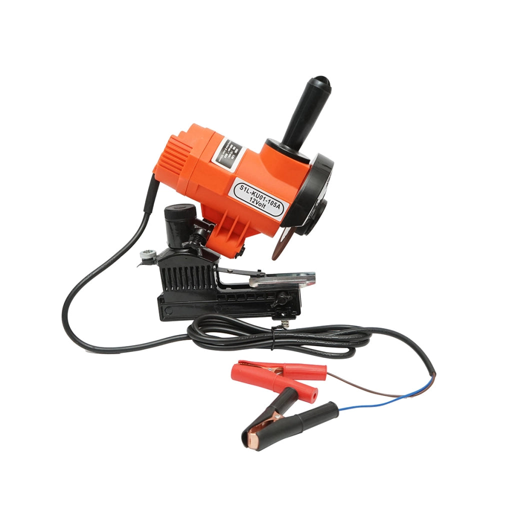 Affilatrice per catena motosega 85W, 12V, 5000 giri/min
