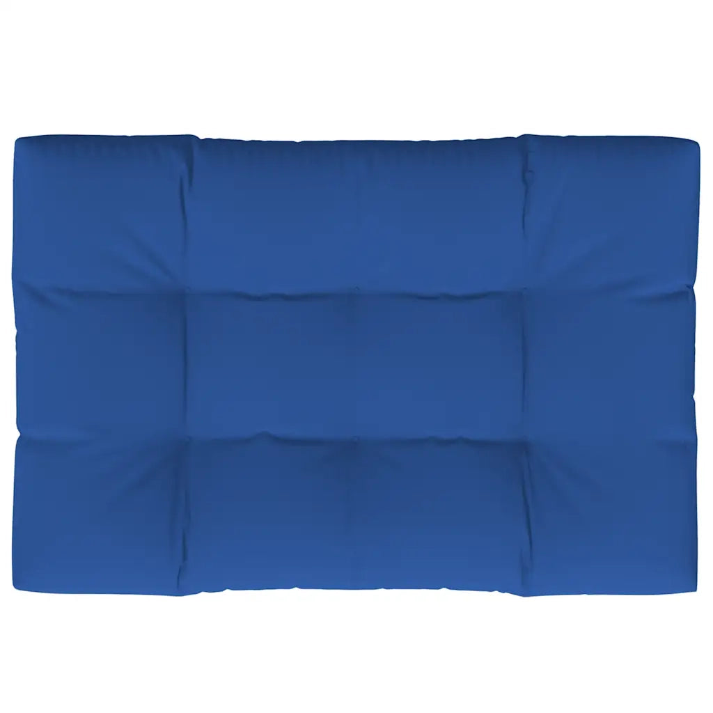 vidaXL Cuscino per Pallet Blu Reale 120x80x12 cm in Tessuto