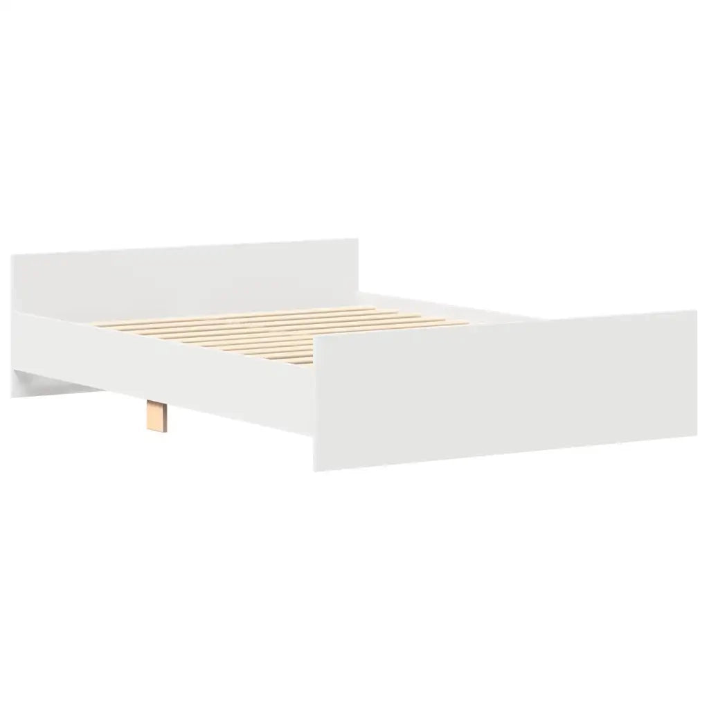 Giroletto con Testiera e Pediera Bianco 120x200 cmcod mxl 84034