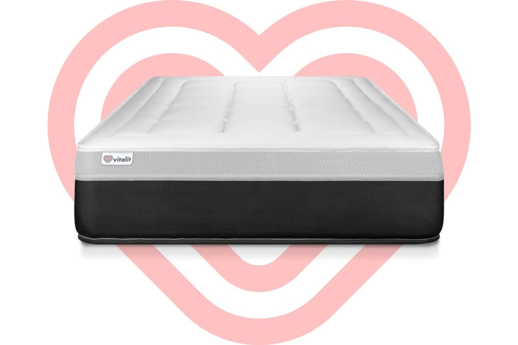 Materasso 100x220 cm a molle insacchettate e memory foam - Vital Form