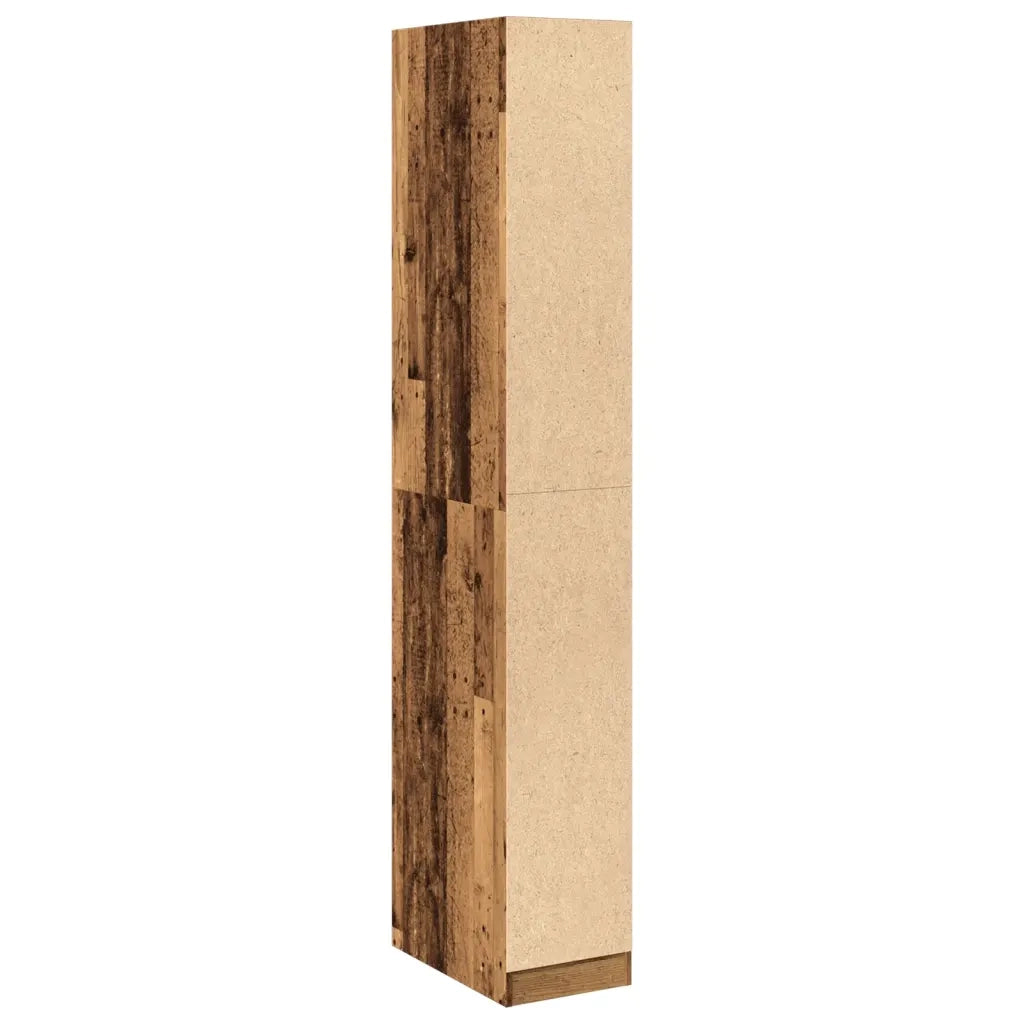 Armadio Legno Antico 30x50x200 cm in Legno Multistrato CFW3157287