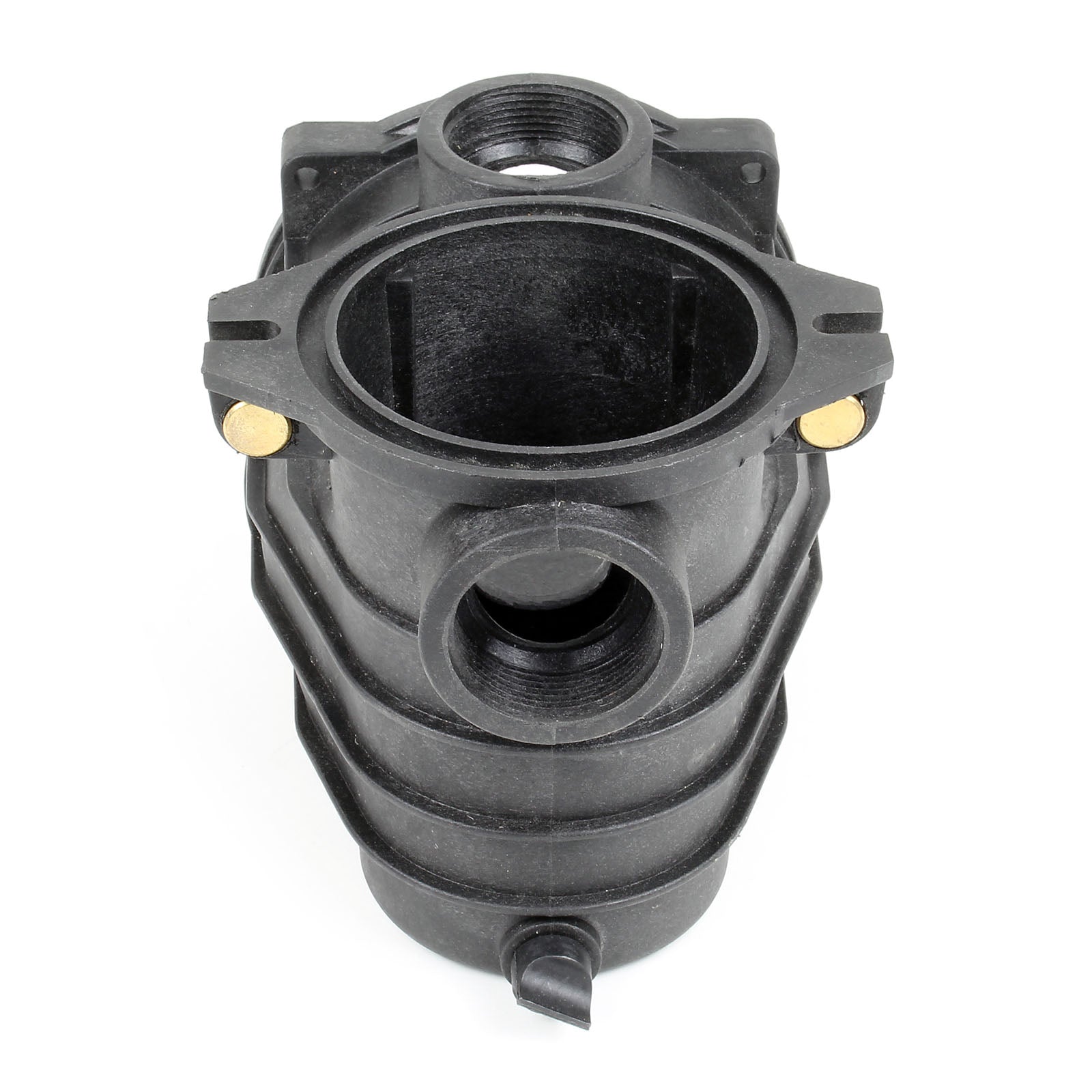 Ricambio per pompa da piscina Corpo pompa nero per piscine Distanza scarico/ingresso 175mm