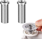 Viti per lavandino in acciaio inossidabile - set da 2 - 25mm M12