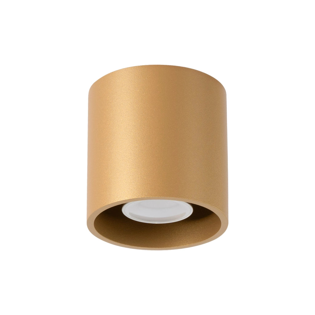 Spot soffitto tondo oro Ø10 10W GU10 RONDEO Pure Lume