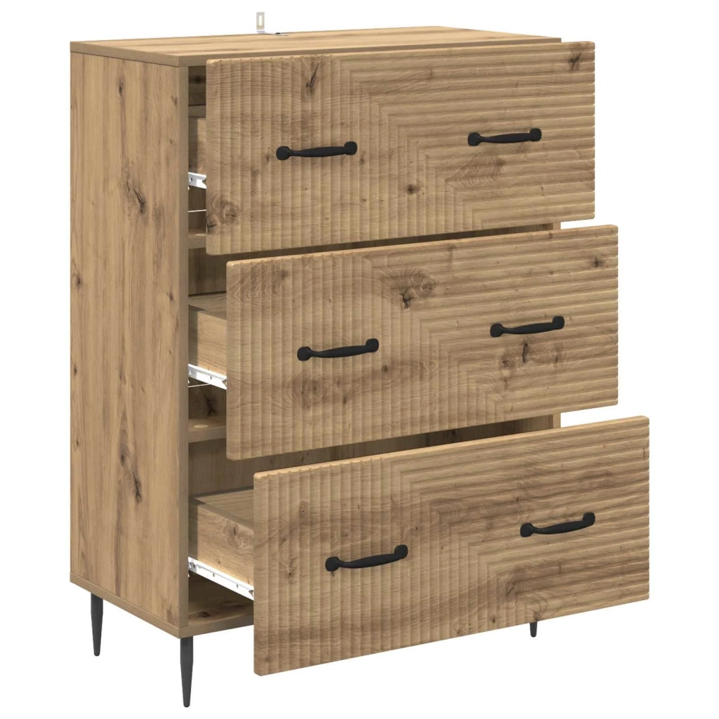 Mobile con Cassetti Rovere Artigianale 66 x 34,5 x 89,5 cm