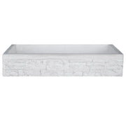 Pilozza lavabo calcestruzzo cemento serie muraglietto giardini lavanderie *** misure 45 x 42 x h.16 cm, confezione 1