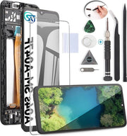 Sostituzione e riparazione digitizzatore touchscreen LCD - nero - Samsung Galaxy A04S 2022 SM-A047F