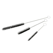SET KIT SPAZZOLE PULIZIA SEDE INIETTORI E CANDELETTE 3pz SCOVOLI GEKO G02656
