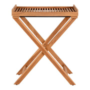 Tavolino Ronda, Marrone, Legno, 60x40x70 cm