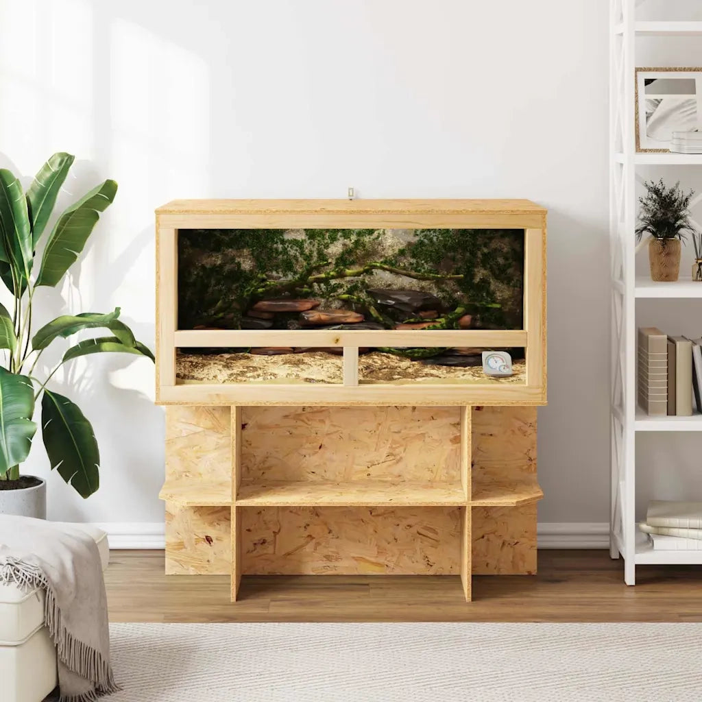Terrario Marrone 100 x 50 x 100 cm OSB