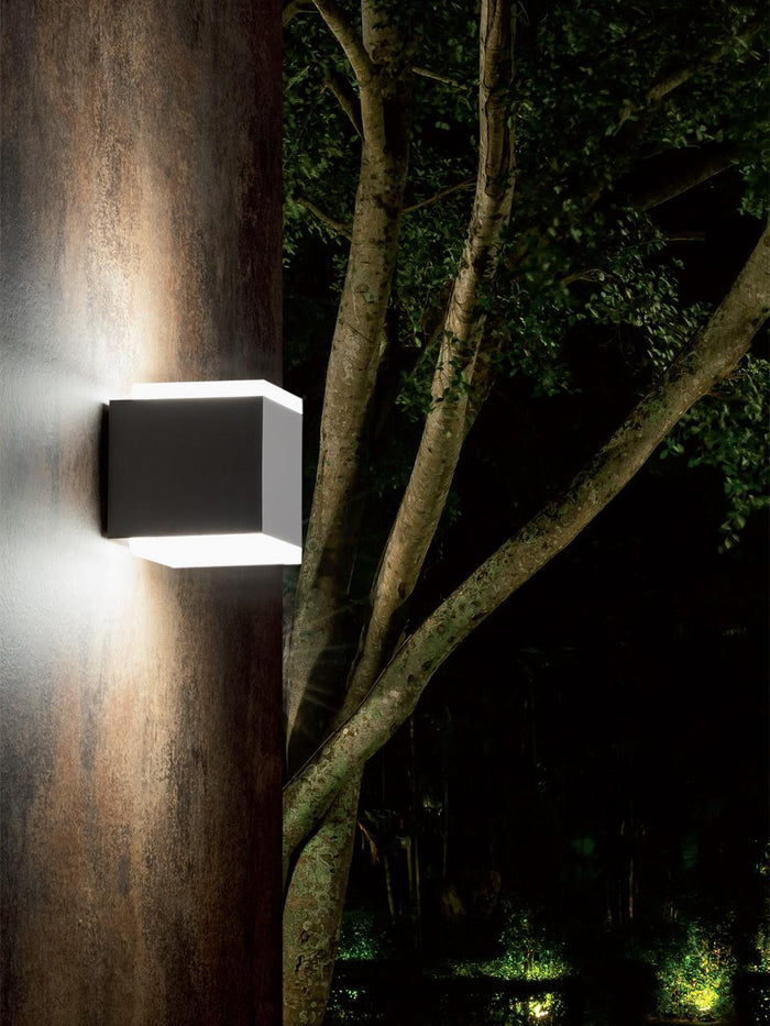 Applique da Esterno a LED 6W+6W 3000K Sovil Grigio