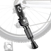 Polo per Bicicletta per Bambini 12 Pollici con Altezza Regolabile, Stand Duro con Gomme Antiscivolo per Mountain Bike, E-Bike, Trekking Bike
