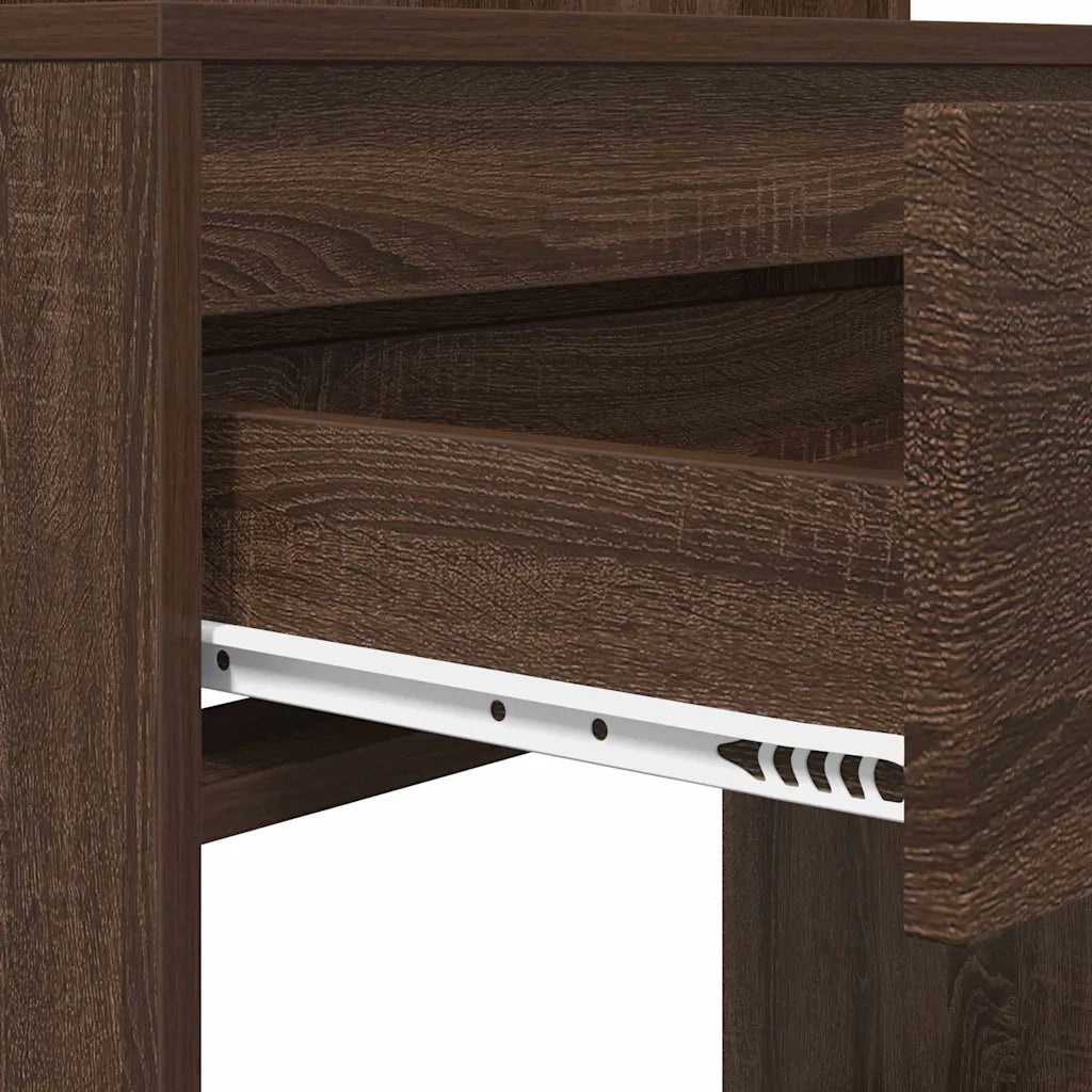 Toeletta | Tavoli da Trucco per Camera da Letto Rovere Marrone