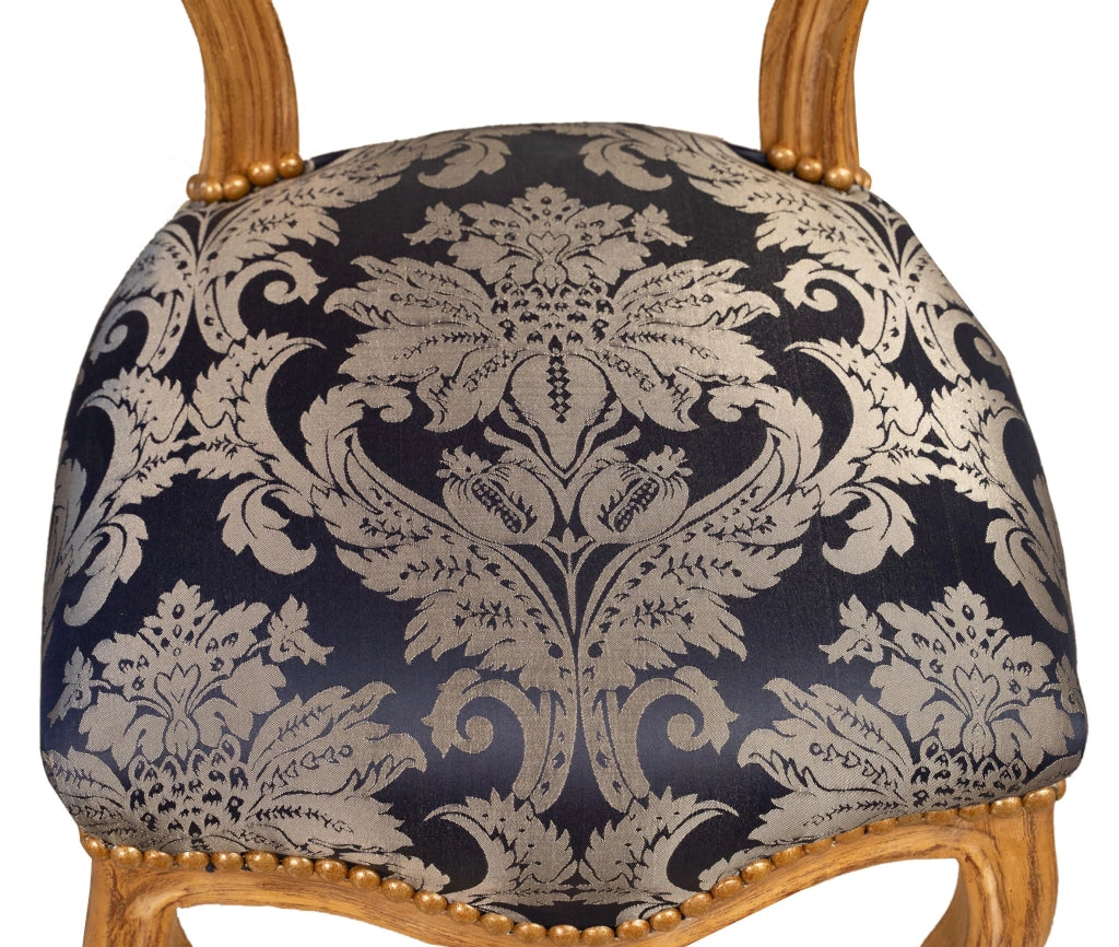 Biscottini Sedia poltroncina stile francese Luigi XVI in legno massello di faggio Offerta