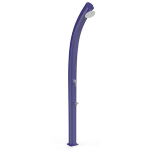 Doccia Solare In Alluminio Jolly 25 Litri Top Line Con Miscelatore E Lavapiedi Colore Zaffiro Cv-A520-Tl/5600