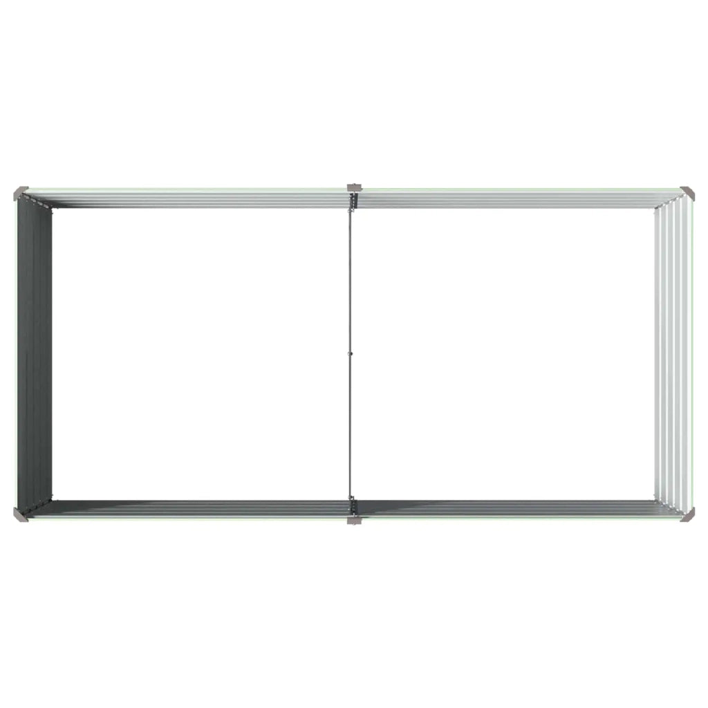 Letto rialzato da giardino Verde Pastello 160 x 80 x 55 cm 8006404