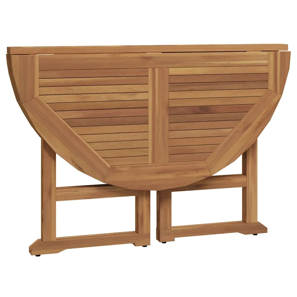 Set da Pranzo Pieghevole per Esterni 5pz Legno Massello di Teak 3096571