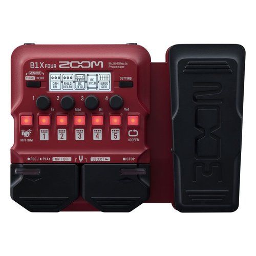 Multieffetto basso zoom b1x four red e black - 4515260020720