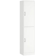 Libreria 40x35x180 cm Scaffalatura Moderna 5 Ripiani in MDF Bianco