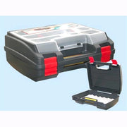 Cassetta Porta trapano Brixo con organizer 9 divisori 37x33x14 cm