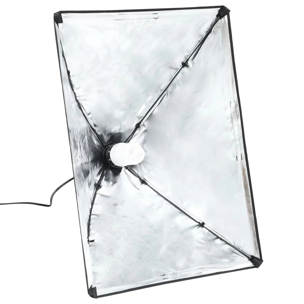 Lampade da studio professionali 2 pezzi 40 x 60 cm acciaio nero 02_0001521