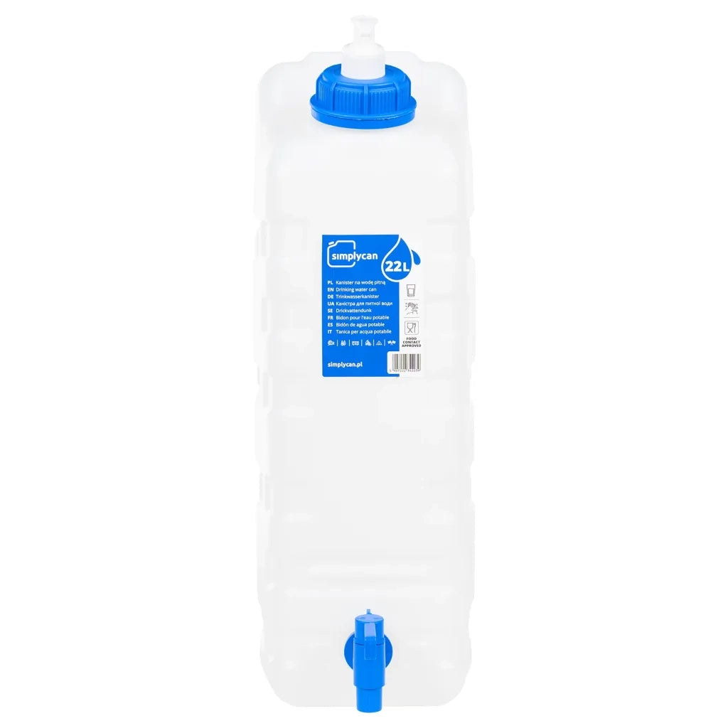 Contenitore Acqua Rubinetto e Dispenser Sapone 20 L in Plastica
