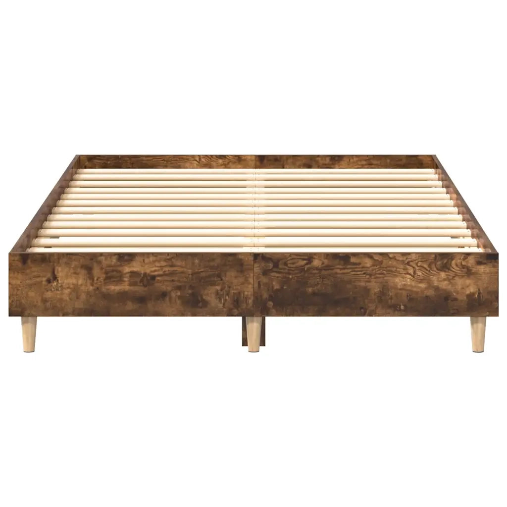 Giroletto senza Materasso Rovere Fumo 120x190 cm in Truciolato 861079
