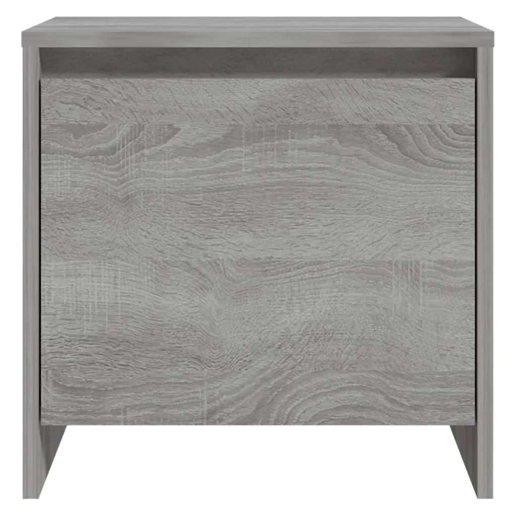 Comodini 2 pz Grigio Sonoma 45x34x44,5 cm in Truciolato 813047
