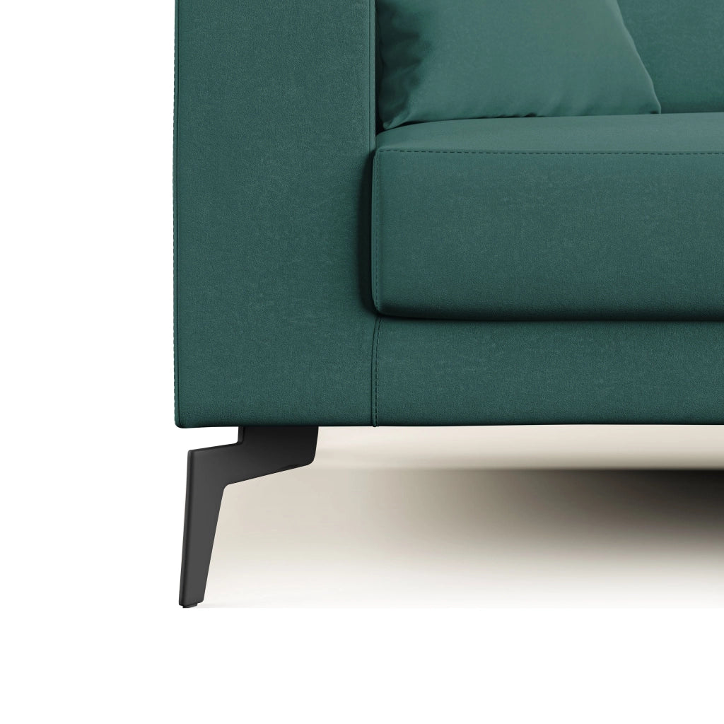 Prestige Divano design moderno T11 186 cm petrolio