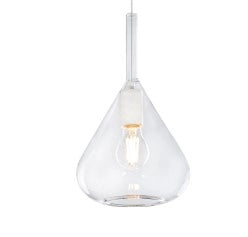 SOSPENSIONE CROMO 4 LUCI RETTANGOLARE VETRI 2X TR + 2X FU 1177CR-S4 R-TF