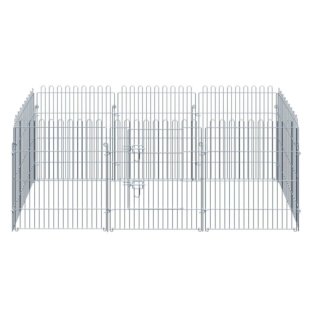 Recinto per Animali ¨C Zephmum ¨C Grigio 63x76 cm