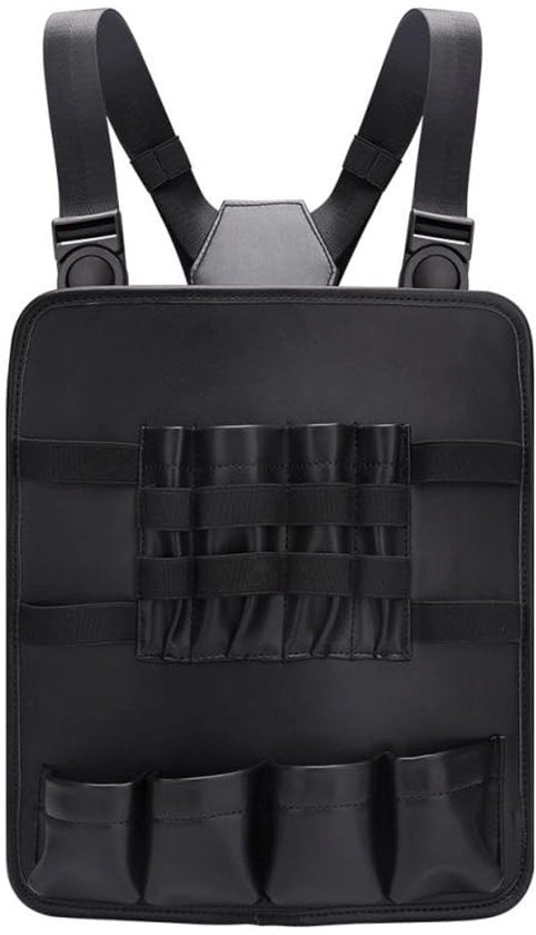 Borsa di Cappelliera con Cinturino Regolabile - Borsa Multifunzione - Design Ergonomico - Nero - Per Cappellai - Accesso Rapido